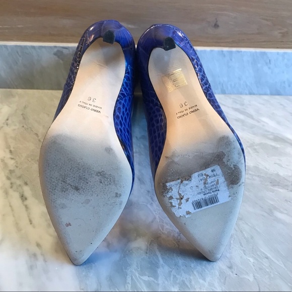 Paris Texas blue heeled boots size 36 - Picture 5 of 6